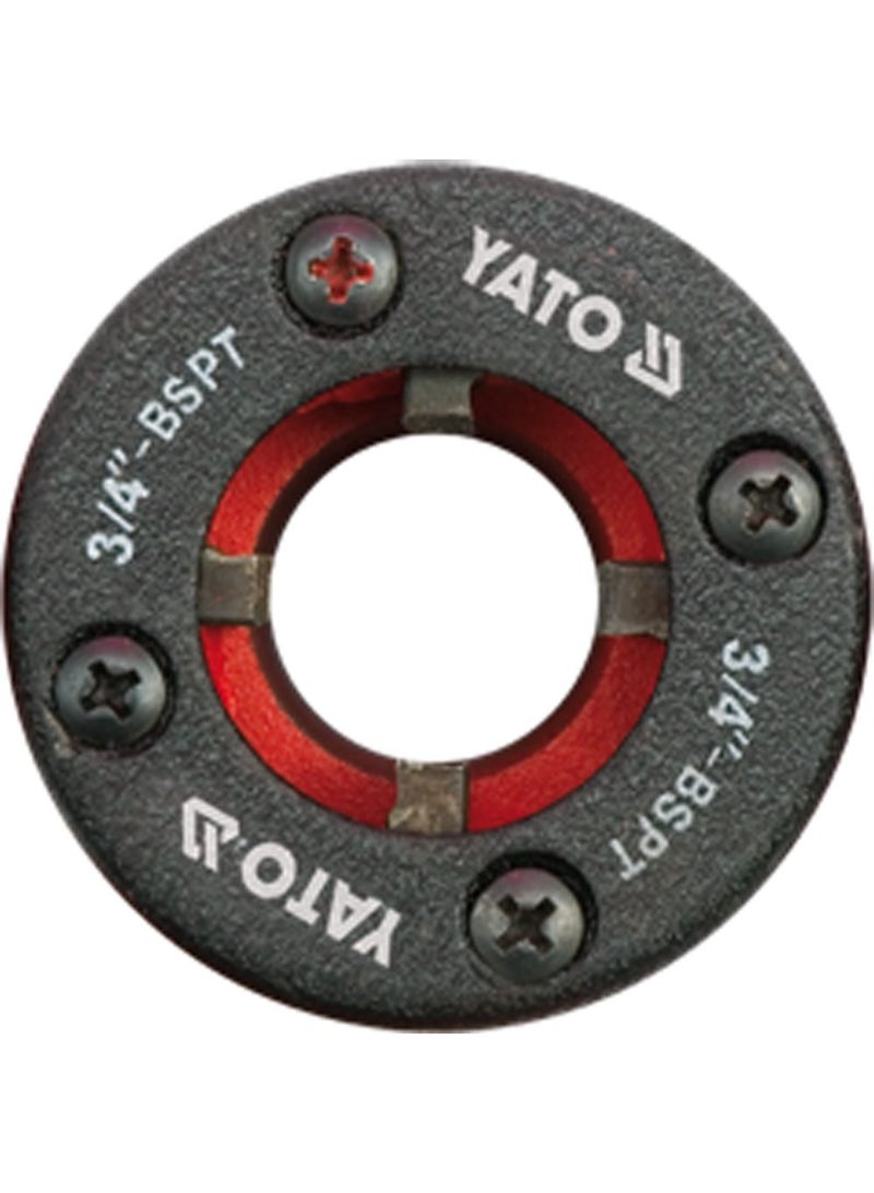 YATO Spare Head 3/4" For Ratchet Die Stocks Color Box YT-2919