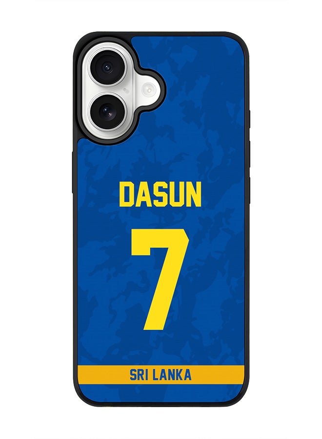Stylizedd iPhone 17 Case, [Compatible with MagSafe] Slim Magnetic cover Phone Case iPhone 17 -Sri lanka Dasun Shanaka, Jersey No 7 - Image 1