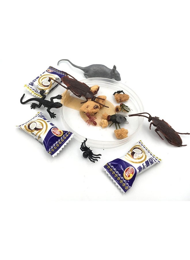 ALIMITOPIA ALIMITOPIA 200pcs Fake Black Ant Realistic Imitation Bug for Halloween Prank Props (Ant,Black)  - Image 3
