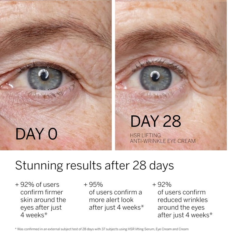 BABOR HSR Lifting Eye Cream, Anti Aging Eye Cream Instantly Minimizes Wrinkles Bags & Dark Circles, Eyelid Cream, Infused with Collagen to Smooth and Firm Under Eye, 1 oz - Image 4