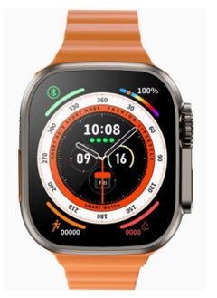 HK8 Pro Max Smartwatch AMOLED Screen 2.12 Inch 485*520 Pixels - Bluetooth V5.2 - IP68 Waterproof (Gold)