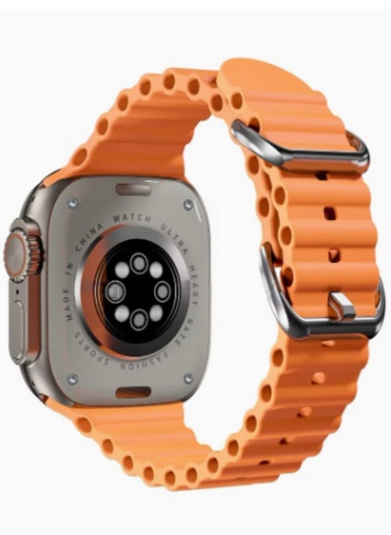 Generic - HK8 Pro Max Smartwatch AMOLED Screen 2.12 Inch 485*520 Pixels - Bluetooth V5.2 - IP68 Waterproof (Gold) - Image 1