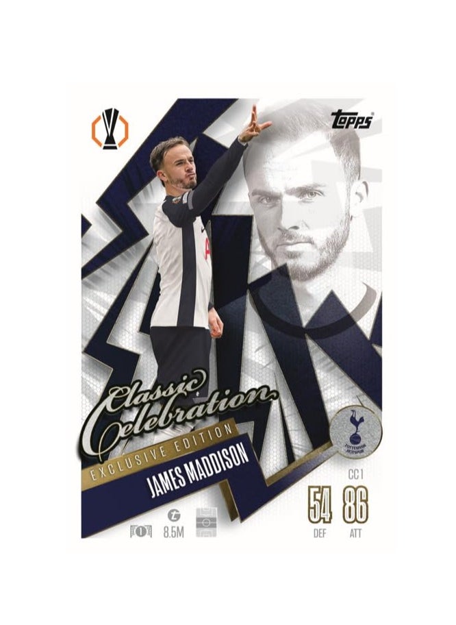 Topps - Topps UEFA Champions League Match Attax Update Collection 24/25 Trading and Collectible Card Game (Snow Ballers Pack #3) - Image 1