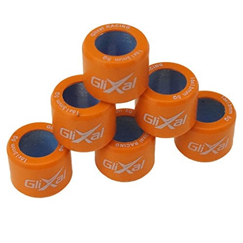 Glixal ATKS-04010 16X13mm High Performance Racing Variator Roller Weights Set 139QMB GY6 50cc - 100cc Scooter Moped ATV (5 gram) - Image 5