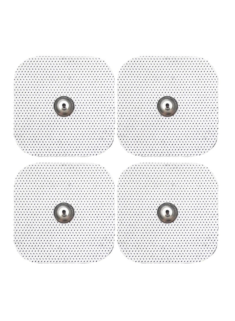 Generic 20 Pcs Electrodes Pads Reusable Tens Pads for EMS Muscle Stimulator Using 3.5mm Connector  - Image 4