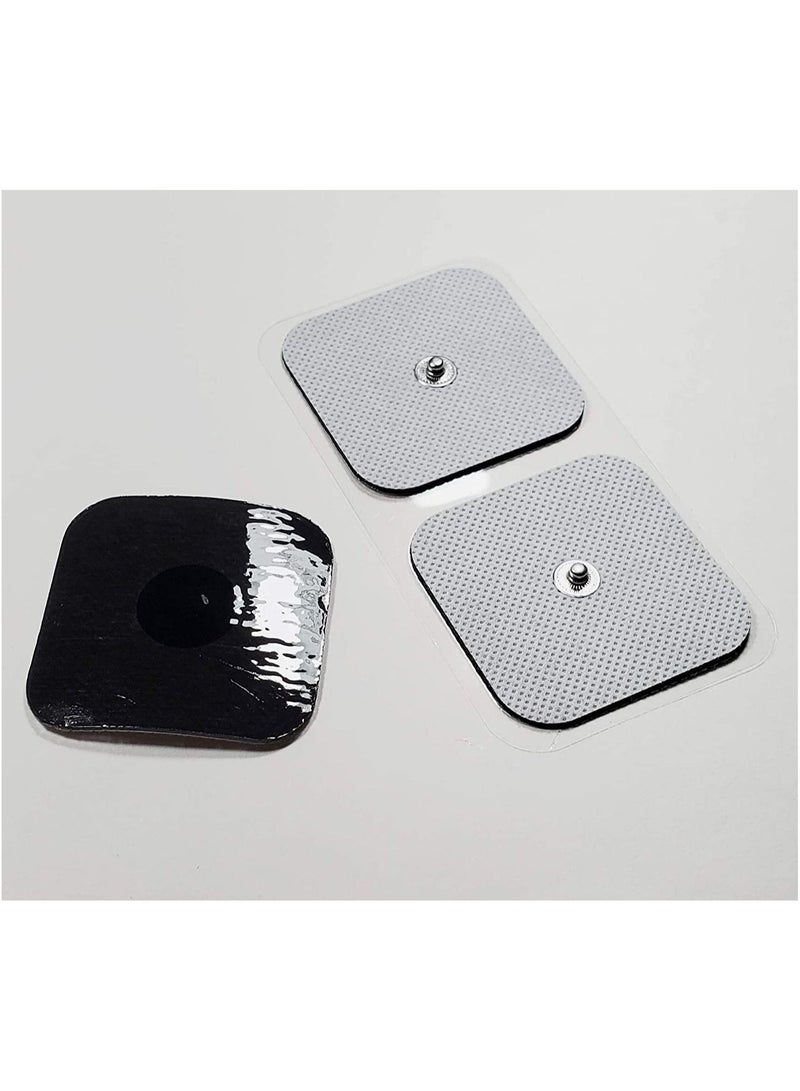 Generic 20 Pcs Electrodes Pads Reusable Tens Pads for EMS Muscle Stimulator Using 3.5mm Connector  - Image 5