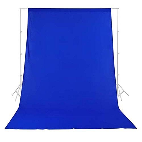 Coku Polyester Wrinkle Resistant Photography Backdrop Background Cloth for Photo Shoot Portrait Video Shooting (8x12 ft) with Carry Bag (Pack of 1, Blue) - Image 5