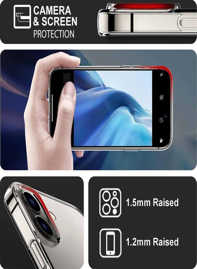 TENOC Phone Case Compatible with iPhone 16, Clear Case Shockproof Protective Bumper Slim Cover for 6.1 Inch - Image 4