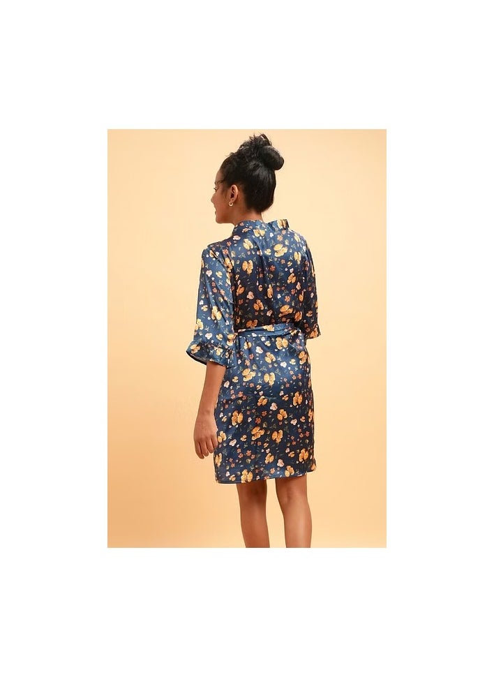 Clovia Satin Short Night Dress  - Image 2