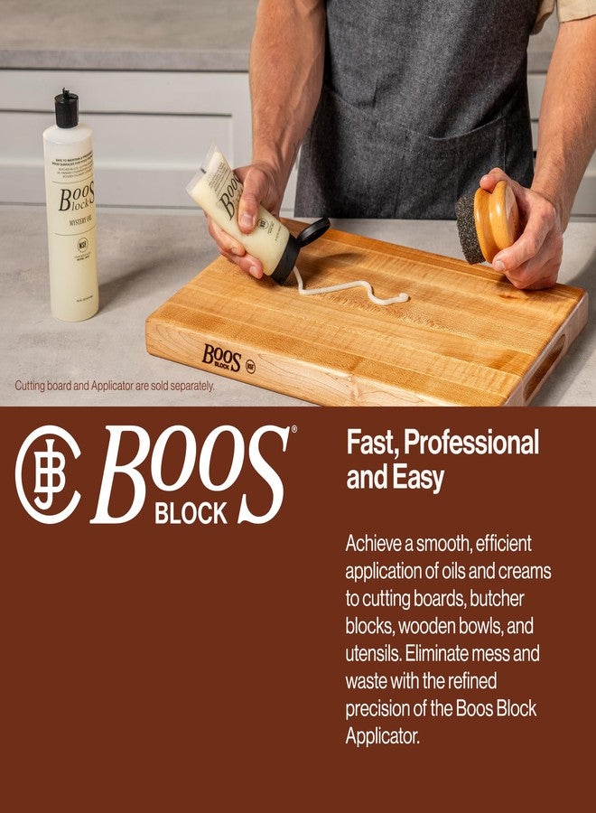 John Boos 2-Piece Care Set, 16 oz Mystery Oil & 5 oz Board Cream - All-Natural Maintenance Formula for Butcher Blocks, Cutting Boards, Wooden Countertops & Wood Utensils - Image 5