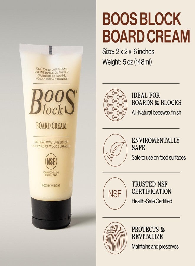 John Boos 2-Piece Care Set, 16 oz Mystery Oil & 5 oz Board Cream - All-Natural Maintenance Formula for Butcher Blocks, Cutting Boards, Wooden Countertops & Wood Utensils - Image 4