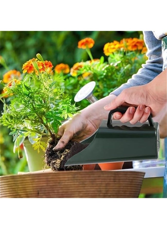 Generic - Soil Bucket Digging Gardening Mesh Riddle Flower Planting Garden Potting Sieve Garden DIY Soil Sifter Garden Soil Scoop Transplant Garden Tool Beach Toy Indoor Plastic Child Shovel - Image 1
