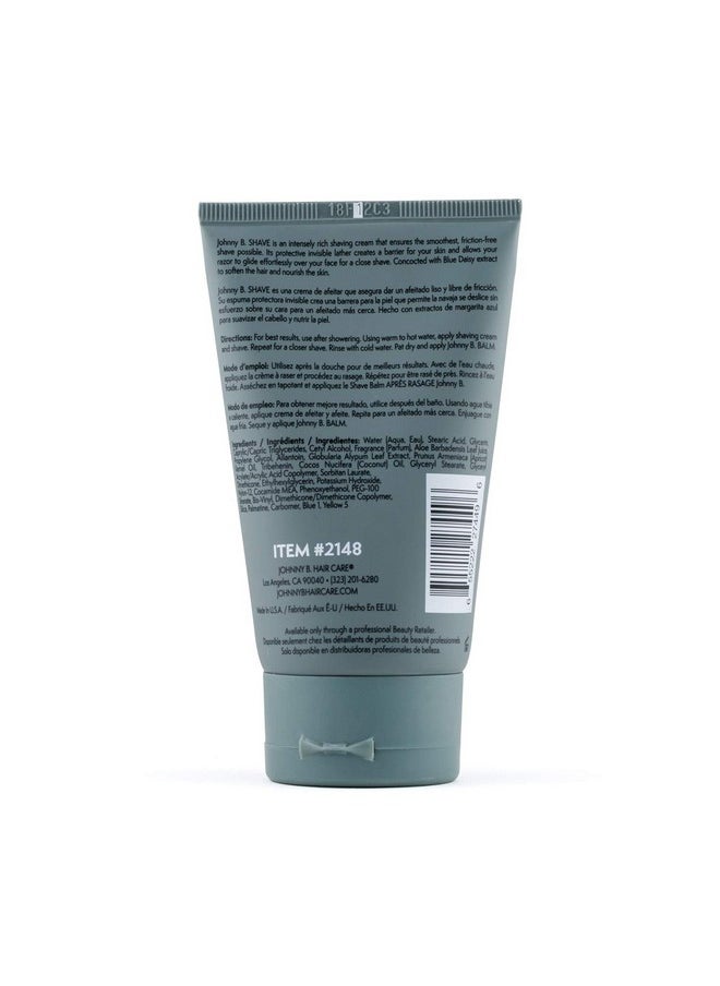 JOHNNY B. - Johnny B Professional Men'S Shave Cream Tube 3.3 Oz. - Image 1