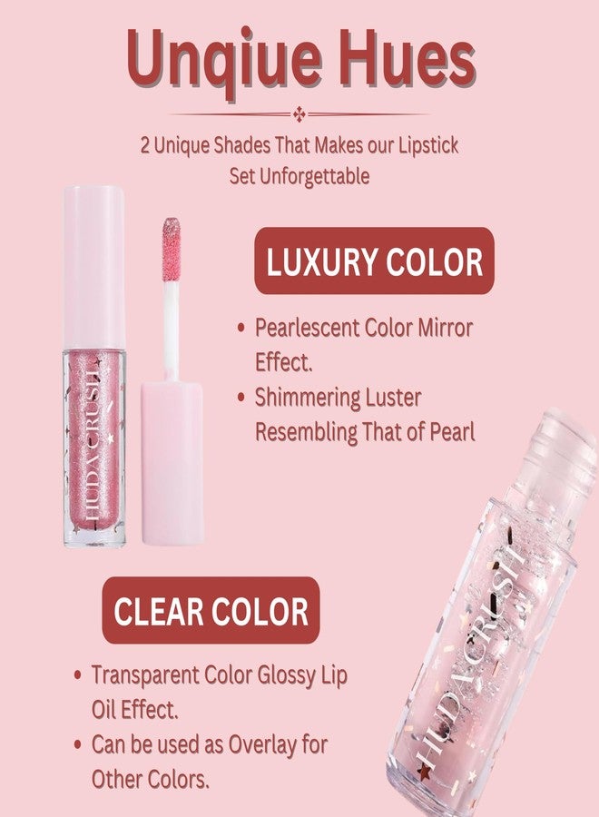 HUDACRUSH Liquid Lipstick Combo Set of 12 Mini Lipsticks, Cute Rakhi Gift Hamper for Sister & Girls with Glitter Lipsticks Waterproof and Long Lasting Shade - Image 3