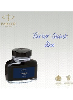 PARKER 1-Piece Quink Fountain Pen Ink Refill Bottle 57ml Content Blue  - Image 2