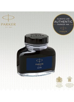 PARKER 1-Piece Quink Fountain Pen Ink Refill Bottle 57ml Content Blue  - Image 4