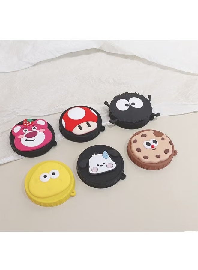 Lens Cap for Fujifilm Instax Mini Evo, Fuji Mini Accessories for Fuji Instax Mini Evo Lens Cover, Anti-Scratches Plastic Cartoon Cute Mini Evo Lens Cap(No Camera) - Image 4