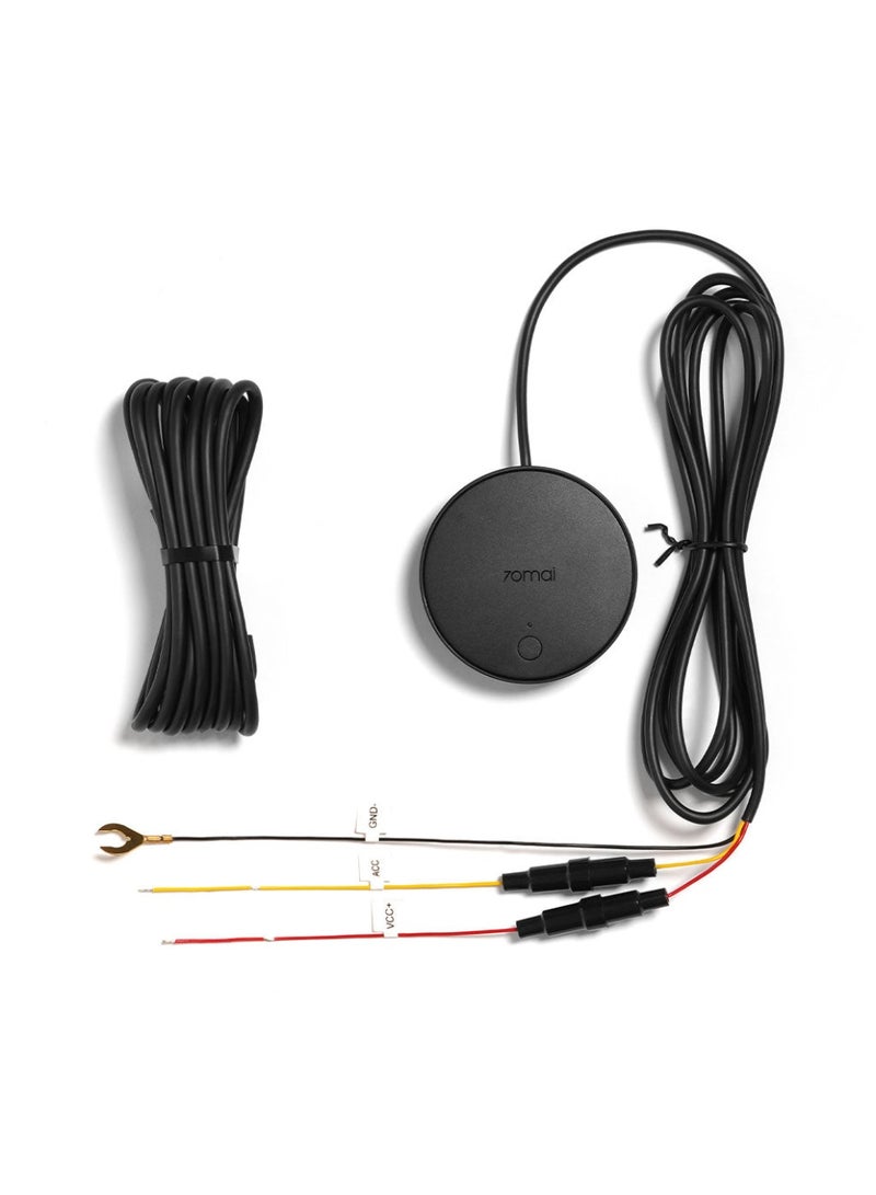 مجموعة توصيل الأسلاك الصلبة 4G لكاميرا داش أومني/A810/A510، مراقبة ذكية لركن السيارات على مدار 24 ساعة، مراقبة في الوقت الحقيقي، تتبع فوري عبر التطبيق، جهاز تتبع سيارات مزود بنظام تحديد المواقع العالمي