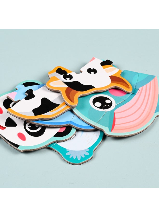 لغز لغز مغناطيسي لعب الأطفال الأولاد والبنات ملصقات مغناطيسية لغز المرور الحيوان المصنعين بالجملة-اللون: لعبة ملصق المرور المغناطيسي - Image 4