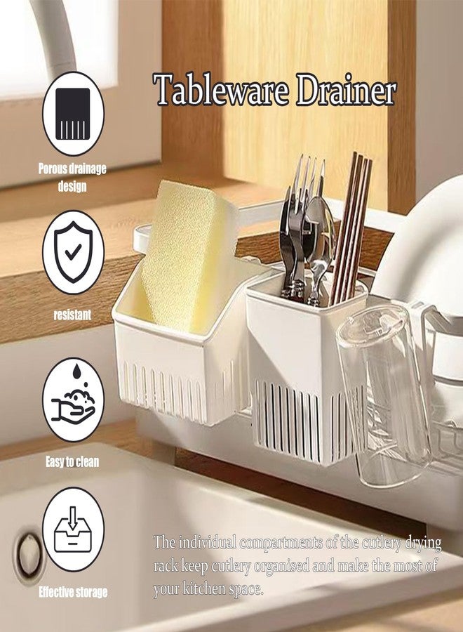Xanadued 3 Pack Cutlery Drying Rack - Utensil Drainer - Image 4