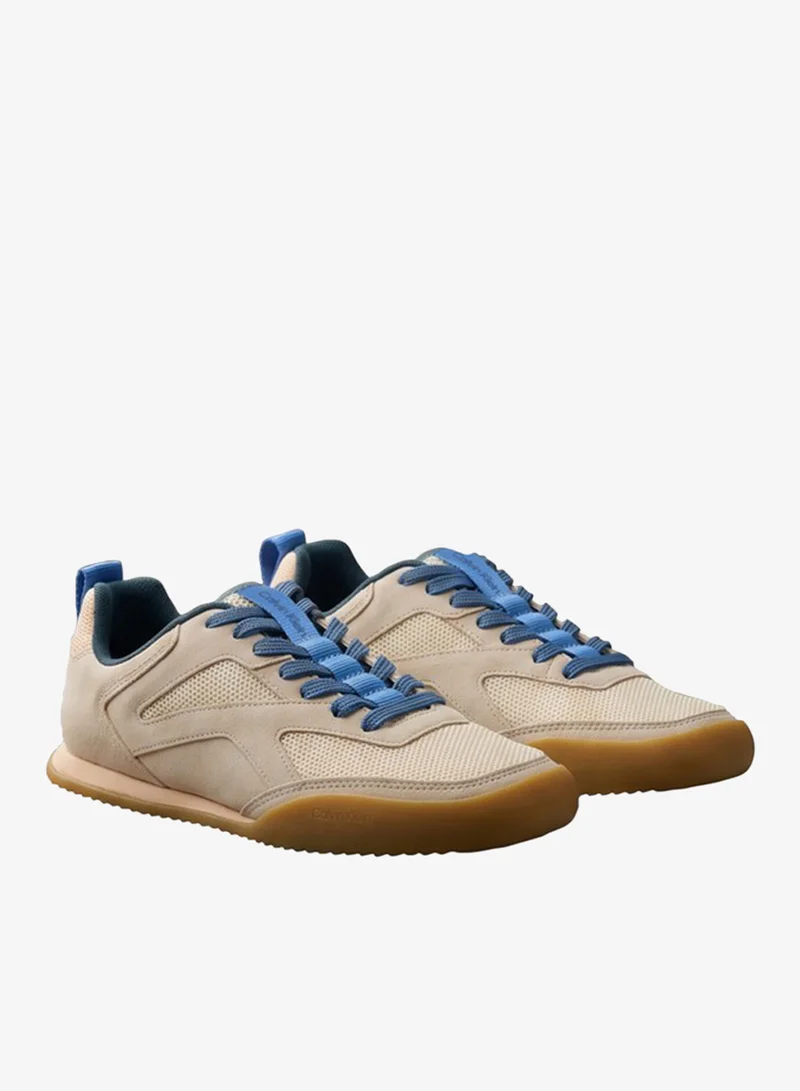 Calvin Klein  Kayla Reflective Mesh & Suede Lace-Up Sneakers for Women | Best Price UAE