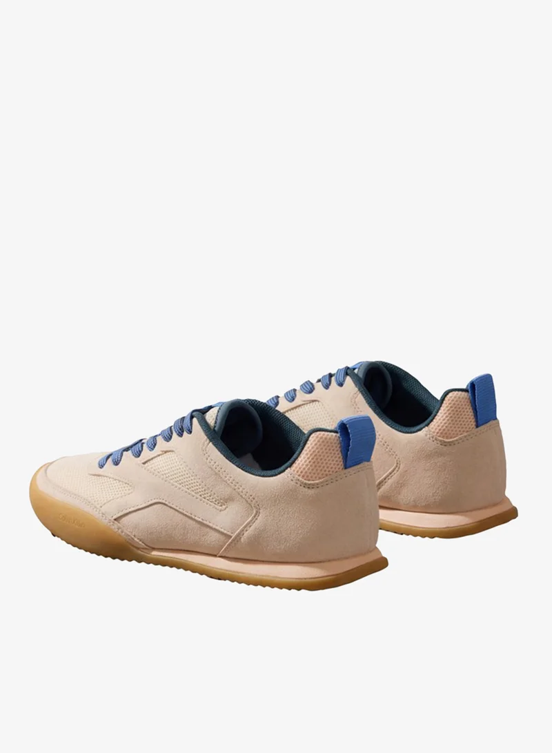 Calvin Klein  Kayla Reflective Mesh & Suede Lace-Up Sneakers for Women | Best Price UAE