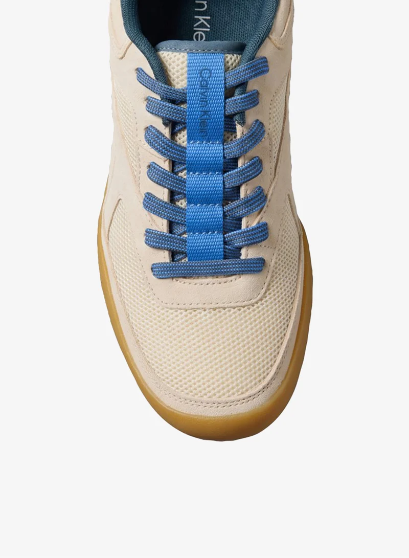 Calvin Klein  Kayla Reflective Mesh & Suede Lace-Up Sneakers for Women | Best Price UAE