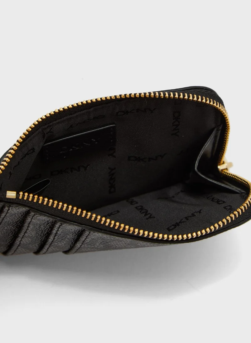DKNY Bryant Zip Card Holder