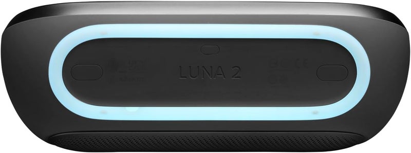 Harman Kardon Luna 2 Portable Bluetooth Speaker with AI Sound Boost, 12H Battery, IP67 Waterproof, Ambient Light, Auracast™ Multi-Speaker, Stereo Pairing, Deep Bass & Premium Aluminum Design HKLUNA2BLKEU black - Image 3