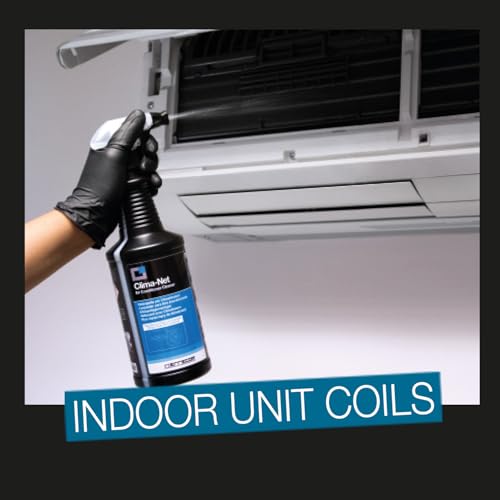 ERRECOM Clima-Net, Air Conditioner Cleaner for A/C Filters, Coils and Outdoor Units, 34 fl oz Bottle (1 L) - Image 3