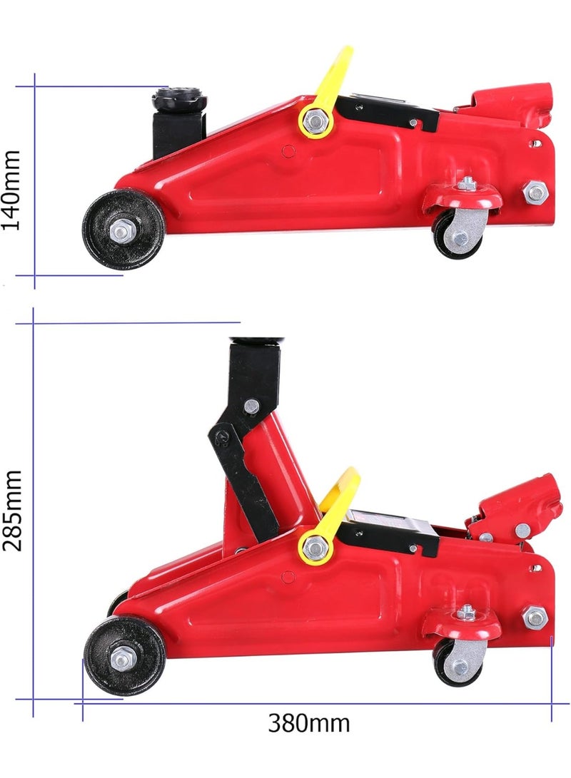 Hydraulic Trolley Jack - Professional & Durable Car Floor Jack - Easy-to-Use Heavy Duty Lifting Tool for Daily Vehicle Maintenance & Emergencies - Image 5