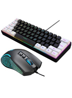 HXSJ Gaming Wired Keyboard With Mouse Set  - Image 1