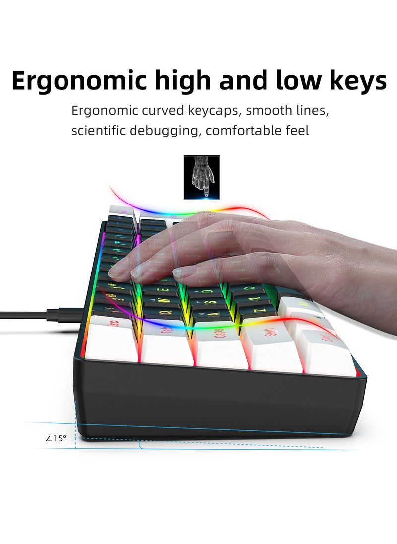 Gaming Wired Keyboard With Mouse Set
