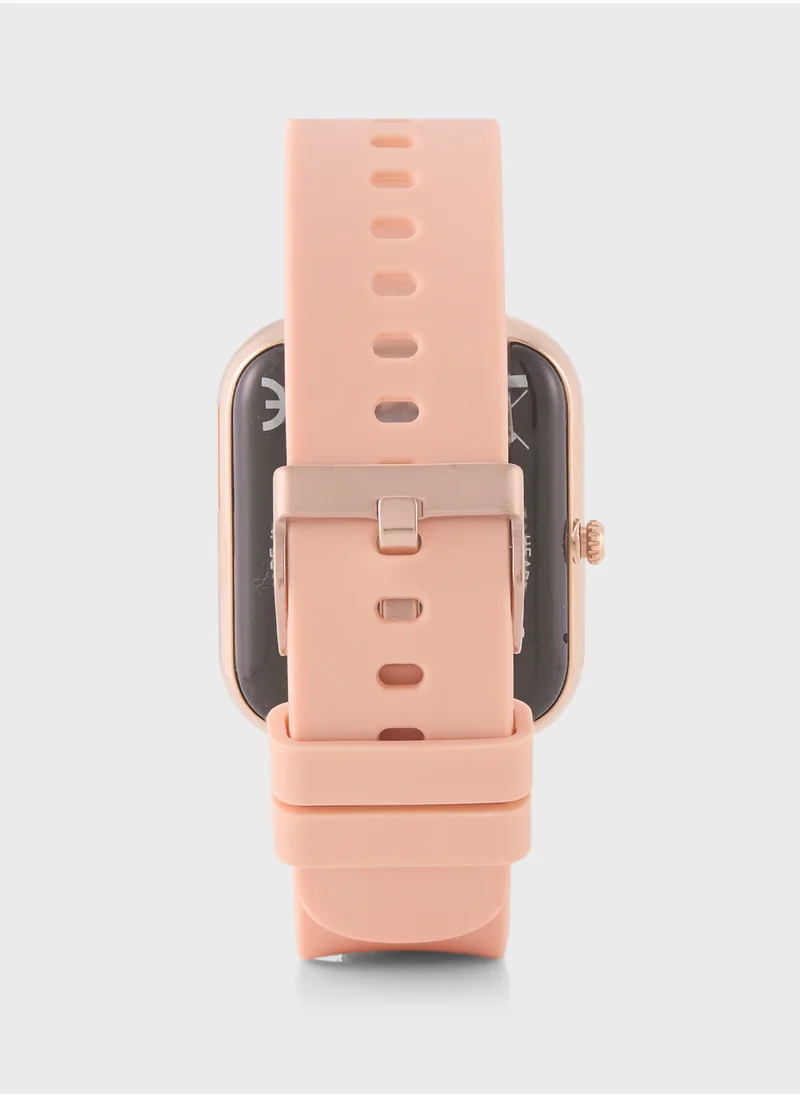 Generic Smart Watch With Bluetooth Call, Heart Rate, Blood Pressure And Blood Oxygen Monitoring