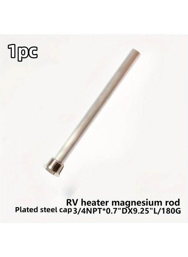 Plated Flat Hat Magnesium Anode Rod For RV Water Heater 3 4 NPT Steel Outdoor Tank - Image 1