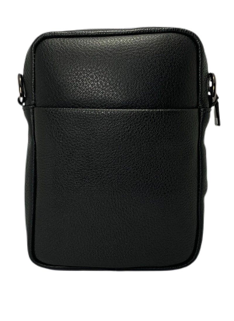 Classic Milano - Classic Milano Men's Shoulder Bag Leather Crossbody Bag for Men Side Bag Sling Bag Small Messenger Bag Casual Travel Daily by Milano Leather - Image 1