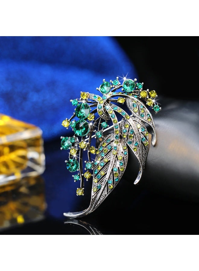 KUYING New Exquisite And Elegant Alloy Temperament Versatile Brooch 