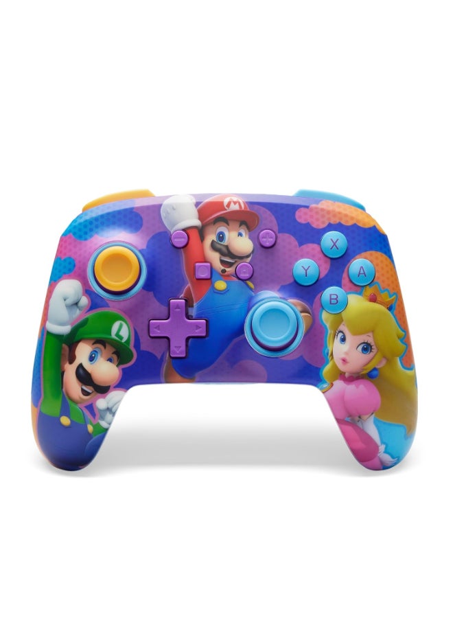 PowerA Enhanced Wireless Controller for Nintendo Switch Colour Splash Heroes - Image 1
