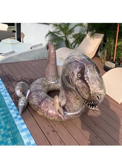 Y&D Simulated Tyrannosaurus Rex Inflatable Pool Float For Kids And Adult Pool Floaties Realistic Large Swim Ring  - Image 4