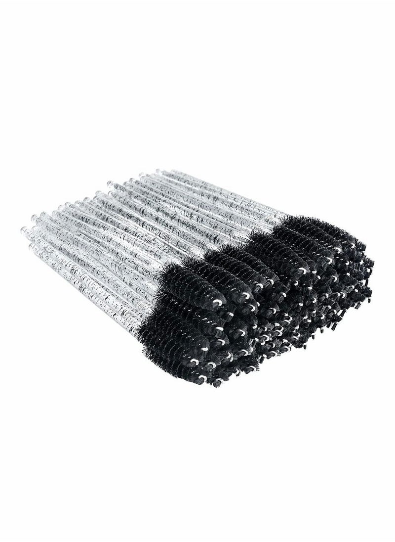 Generic 100PCS Crystal Eyelash Mascara Wands Applicator Makeup Brushes Set for Stunning Lashes  - Image 1