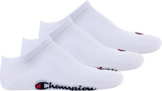 Champion Unisex Socken, 3 Paar - Sneaker Socken Basic Schwarz 