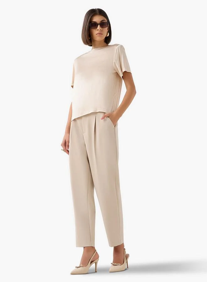Iconic Iconic Regular Fit Viscose T shirt