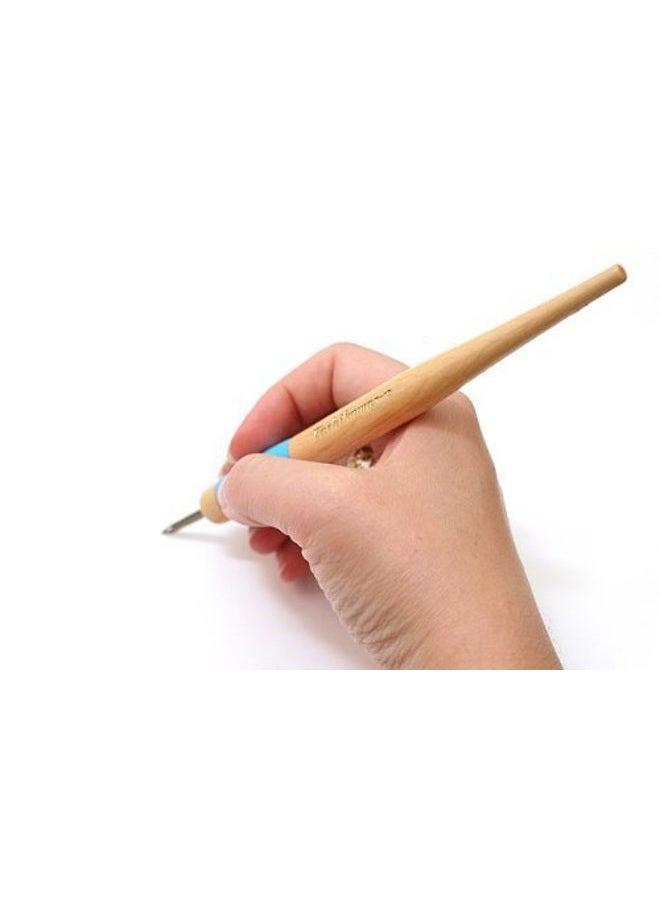 Zebra Technologies Tachikawa + Zebra Comic G Model Chrome Pen Nib Holder (PG-6C-C-K, T-40)- 10 Nibs - Image 2