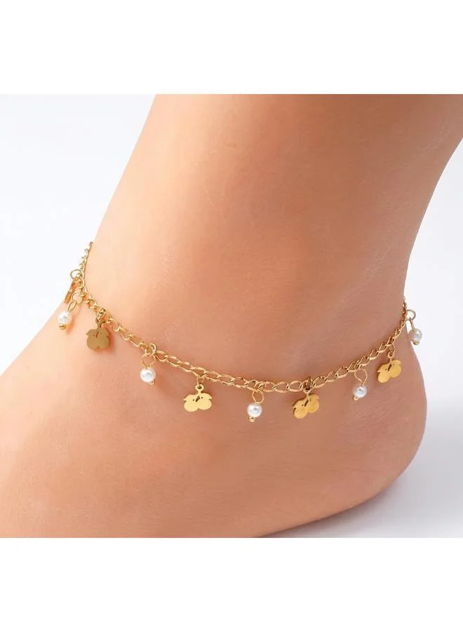 Rovaux Little Cherry Anklet