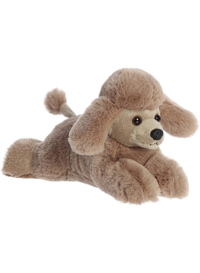 Aurora® Adorable Mini Flopsie™ Paysley Poodle Stuffed Animal - Playful Ease - Timeless Companions - Brown 8 Inches - Image 1