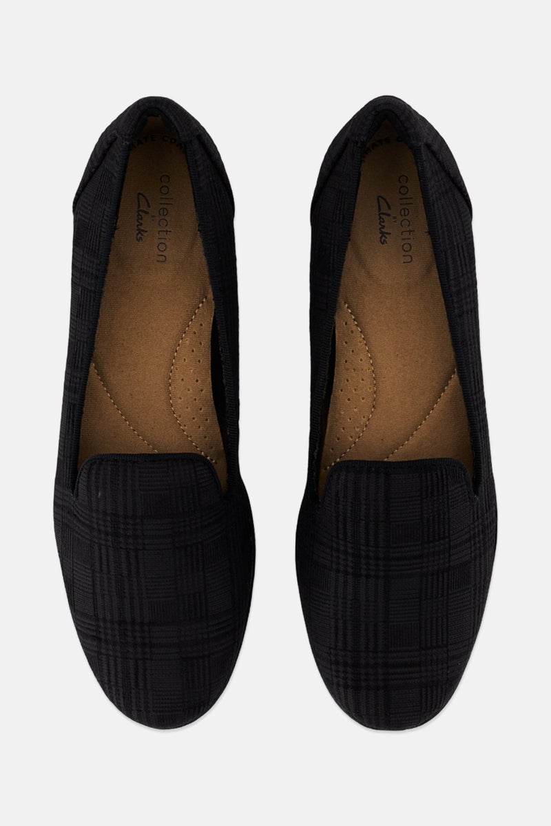 clarks Women Standard Slip On Casual Shoes, Black - Image 3