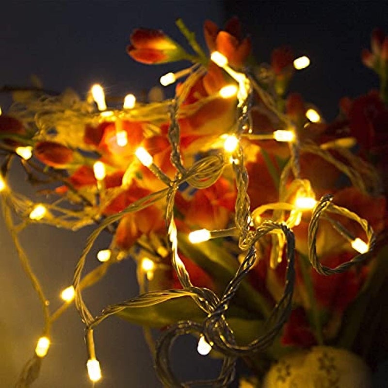Lexton Lexton 10 Meter Decorative Led String Light Plug Sourced for Indoor Outdoor Decorations Warm White Pack of 1Plastic  - Image 4