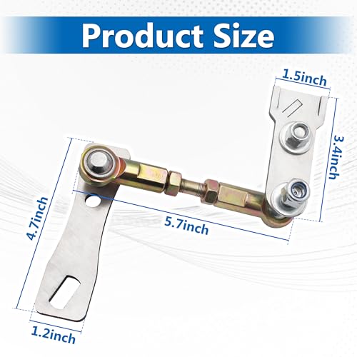 MULAN Transfer Case Linkage Kit Compatible with Cherokee XJ and Comanche MJ Vehicle - Stainless Steel - Image 2