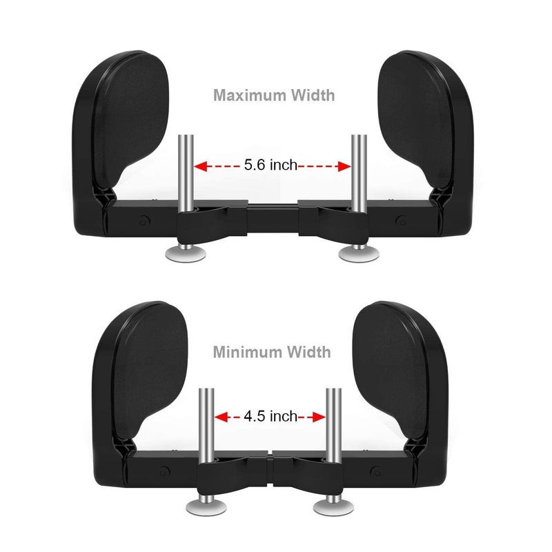 Cyrox Both Sides Car Seat Head Rest Neck Pillow - 180Degree Adjustable Both Sides Travel Sleeping Cushion for Relieve Neck Pain, Head Ache and Carsickness - Image 5