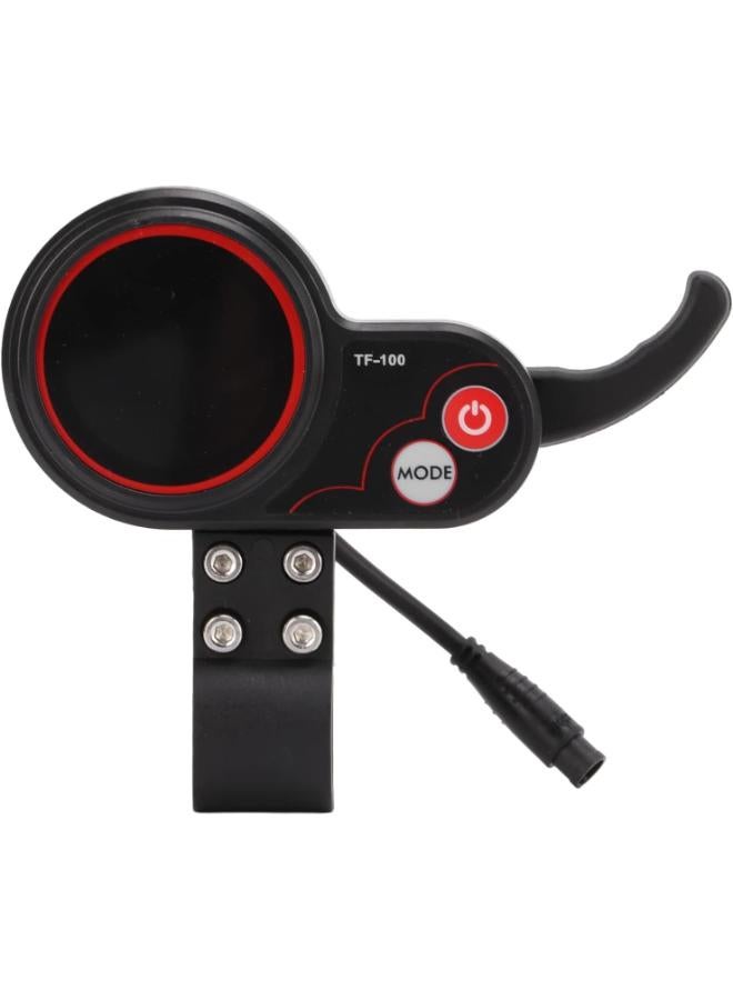 لوحة عرض سكوتر كهربائي – جهاز قياس 48 فولت TF-100 ذو 6 دبابيس متوافق مع KUGOO M4 - Image 1